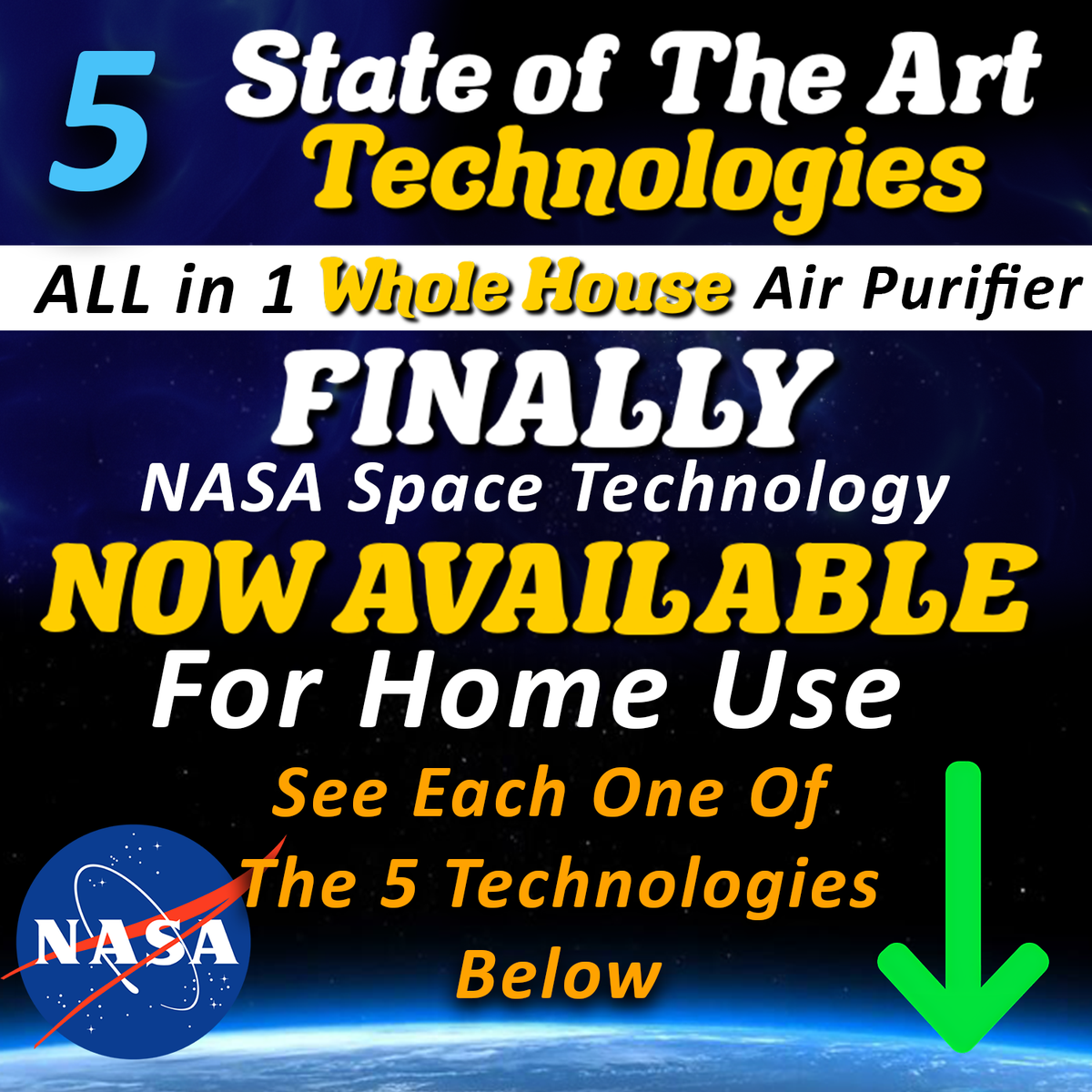 SafeAir™ Ultra — Whole House Air Purifier