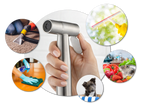 EcoWasher® SE stainless utility hose and sprayer feature