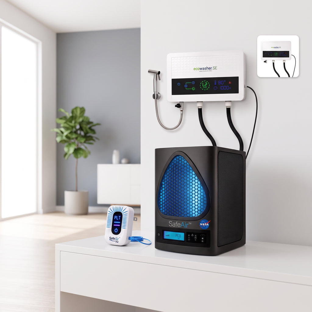 Whole-Home Kit lifestyle — healthier home laundry and air