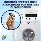 EcoWasher SE includes sprayer hose attachment for multiple cleaning uses