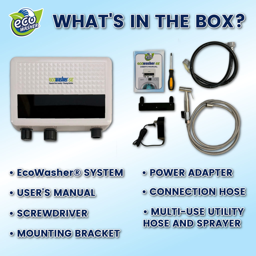 EcoWasher® SE - Advanced Chemical Free Laundry System